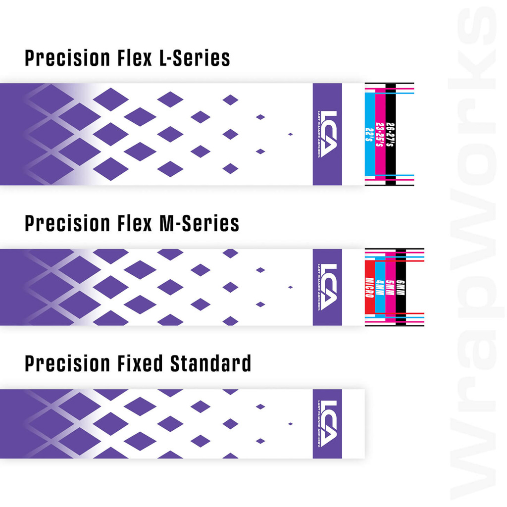 Last Chance WrapWorks Stock Diamonds Drift White/Purple Precision Flex L-Series - Image 2