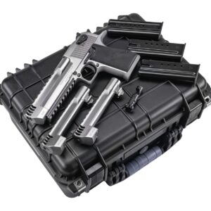 Magnum Research DEXIX6SRMB Desert Eagle Mark XIX Component System Full Size 9+1 357 Mag/8+1 44 Mag/7+1 50 AE 6"  Integral Muzzle Brake/Picatinny Rail Stainless Steel Barrel, Serrated Slide, Frame w/Be