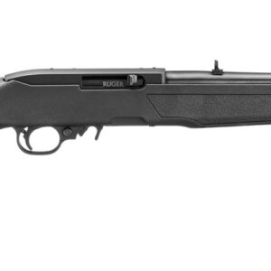 Ruger  10/22  22 LR 10+1 16.40" Satin Black Threaded Barrel & Steel Drilled & Tapped Receiver, Black Fixed w/M-LOK Polymer Stock