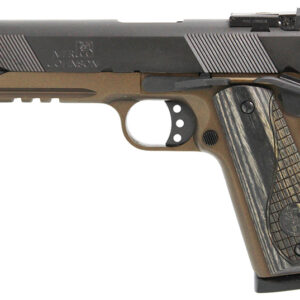 IVER Eagle LR 45ACP 5" MBRZ Rail Adj 8rd