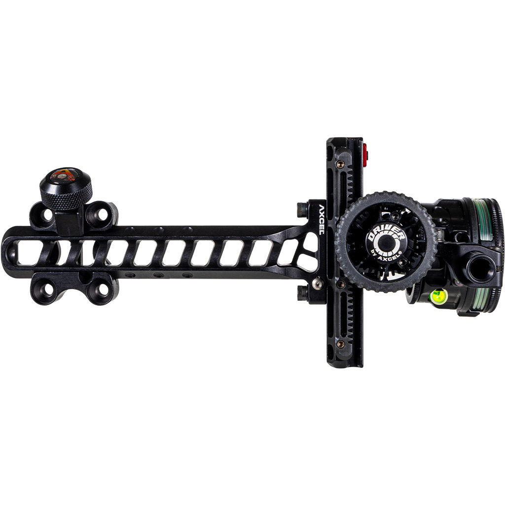 Axcel Driver Plus Slider Sight w/AVX-41 Scope Stealth BH .010 Green Fiber Single Pin RH - Image 2