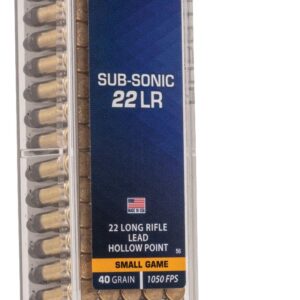 CCI 22LR 40GR SUB HP 100RD