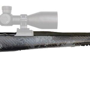 Fierce Firearms FRG300PRC24BU Twisted Rage  Full Size 300 PRC 3+1 24" Black Cerakote Fluted Threaded Barrel, Black Cerakote Steel Receiver, Urban Camo C3 Carbon Rage w/Pic Rail Carbon Fiber Stock