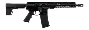 Faxon Firearms FXSPT556105SA9 Sport  5.56 NATO 30+1 10.50" Black Nitride SOCOM Threaded Barrel, Aluminum Receiver w/Picatinny Rail, M-LOK Handguard, Black Polymer KAK Shockwave Pistol Brace, Ergonomic