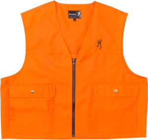 BROWNING SAFETY VEST BUCK - MARK LOGO BLAZE ORANGE 2XL