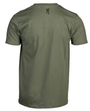 BROWNING SS T-SHIRT CAMO - BUCKMARK GREEN/OVIX LARGE