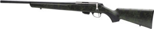 TIKKA T1X 22LR 20" THREADED - BLUED/ROUGHTECH EMERALD LEFT H