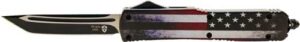 TEMPLAR KNIFE SLIM OTF FULL - US 3.1" BLACK TANTO