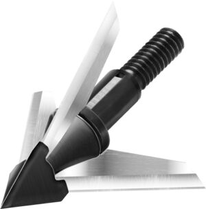 QAD EXODUS BROADHEAD XBOW - 100GR 1.25"CUT SWEPT BLADE 3PK