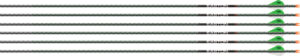 EASTON ARROW 5MM FMJ MAX 300 - 2" BLAZER HALF-OUT 6PK