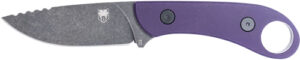 COBRATEC D2 SKINNER 3.75" FULL - TANG PURPLE G10 W/KYDEX SHEATH