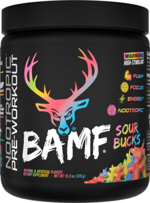 BUCKED UP PRE-WORKOUT SOUR - BUCKS 30 SERVINGS