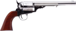 Cimarron 1872 Open Top Army Revolver - .45 LC Nickel Walnut