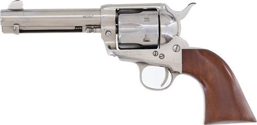 Cimarron Man w/No Name .357 Magnum Frontier Revolver - 4.75" Silver Snake - Image 3