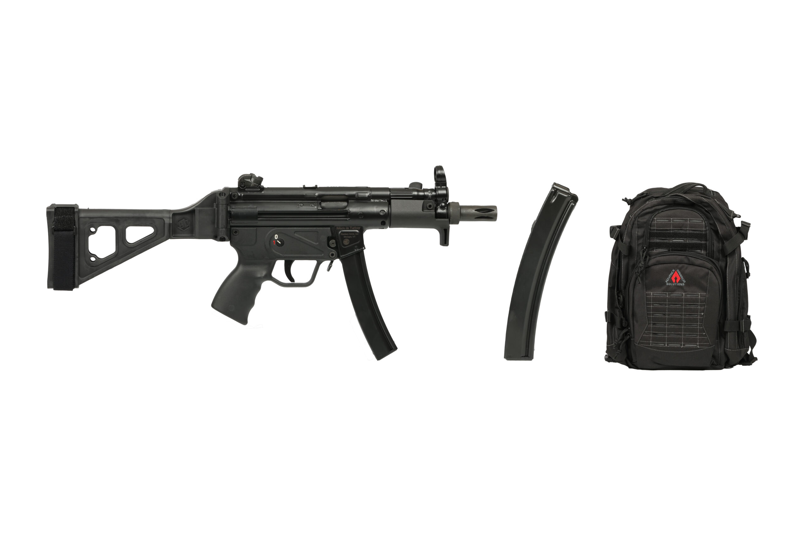 CENTURY ARMS AP5-P 9MM 5.75″ 30+1 BRACE PKG