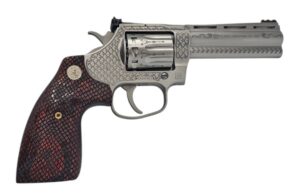Colt King Cobra .22LR 4-Inch Barrel Engraved Revolver