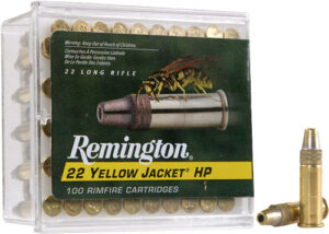 Remington Yellow Jacket .22 LR 33 Gr Lead HP - 100 Rounds