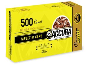 Accura Premium Powerbond Bullets .380 cal 100 gr FP 500/ct