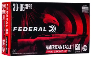Federal .30-06 Springfield 150Gr FMJ American Eagle Ammo