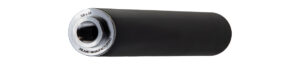 INLAND I-CAN II 7.5" Stainless Steel Black Ceramic .45 (.578x28) Suppressor, .578x28 direct thread b