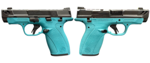 SMITH & WESSON PC BODYGUARD 2.0 CARRY COMP AZTEC TEAL FRM 380ACP PISTOL 3.1" M.S  1-10RD, 1-12RD MAG