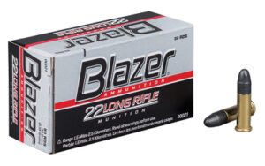 CCI Blazer 22 Long Rifle 40gr Rimfire Ammo - 50 Rounds