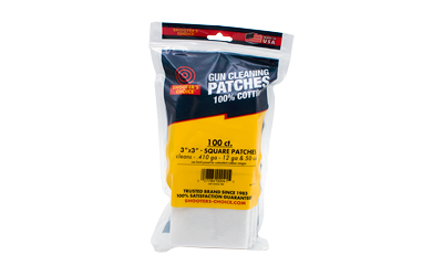 Otis 3" SQ Cleaning Patches 100
