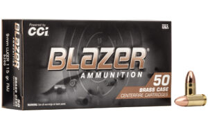 Blazer 9mm 115gr FMJ