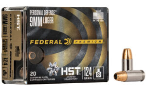 Federal Premium HST 9mm 124gr JHP