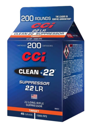 CCI Clean 22 - 200 rounds
