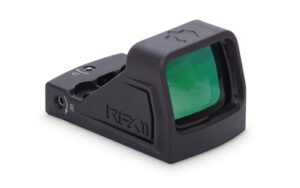 Viridian Weapon Technologies RFX11 1x16mm Green Dot Reflex Sight, 3 MOA Green Dot Reticle, Black, 9810054