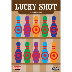 Birchwood Casey Dirty Bird Lucky Shot Bowling Pin Target - 6 Pack