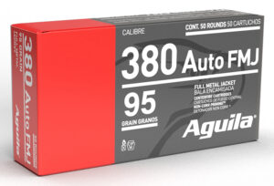 Aguila .380 ACP 95gr Full Metal Jacket Ammunition
