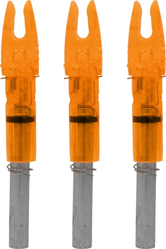 LUMENOK LIGHTED NOCK - GT-SERIES HD ORANGE 3PK - Image 2