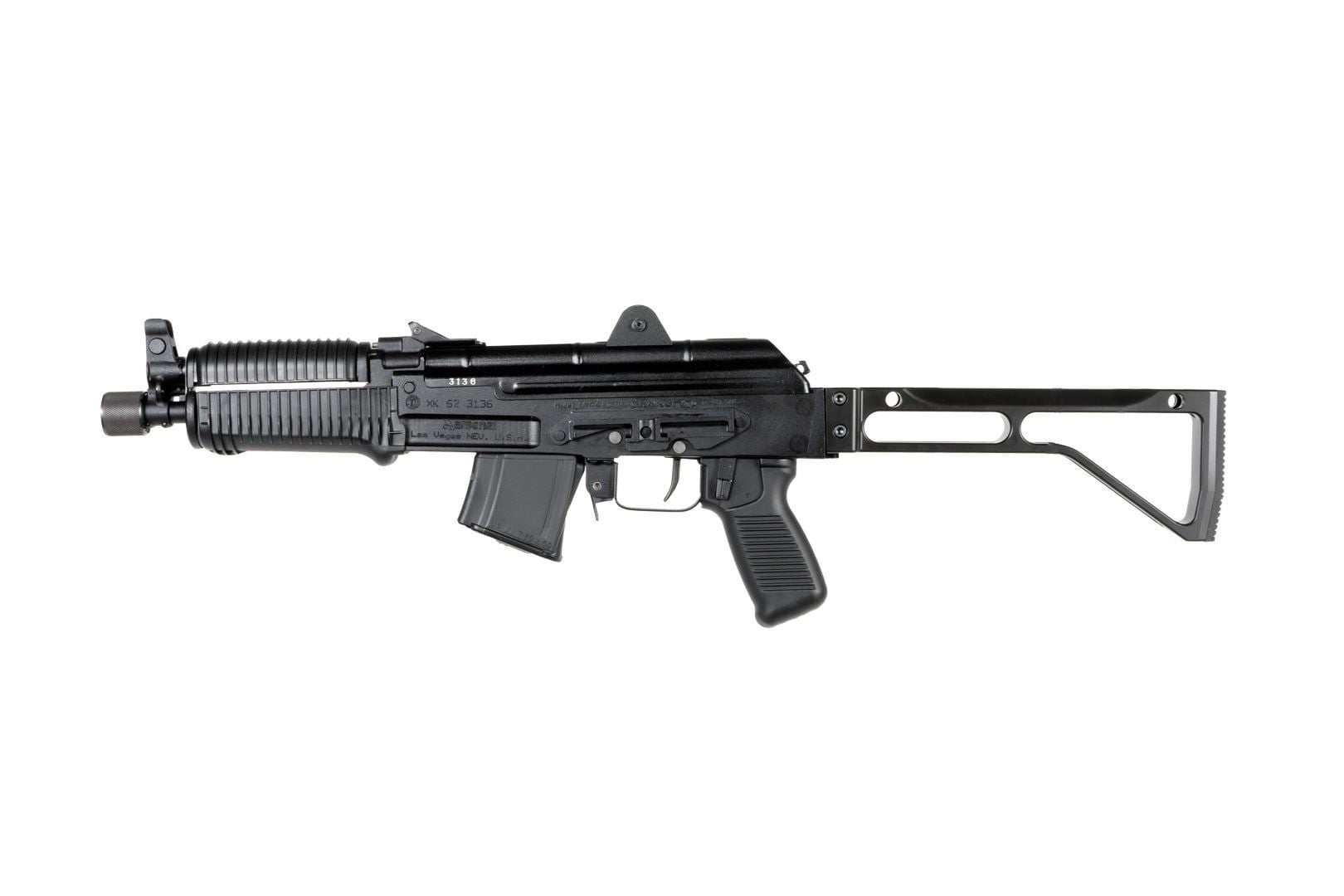 Arsenal Suppressor Ready SAM7K 7.62x39mm Semi-Auto Short Barrel Rifle Black - Image 3