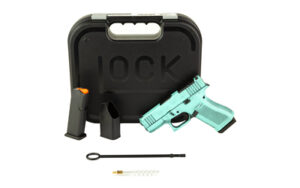 GLOCK 43X 9MM Semi-Auto Handgun - Robin's Egg Blue