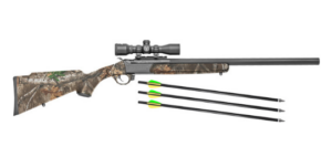 TRADITIONS CRACKSHOT RIS 22 LR 16.5 IN BBL RT XBR ARROW UPPER W SCOPE 20 IN BBL 3 ARROWS NO QUIVER