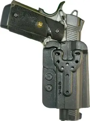 COMP-TAC QB OWB KYDEX SIZE 4 1911 RH BLACK
