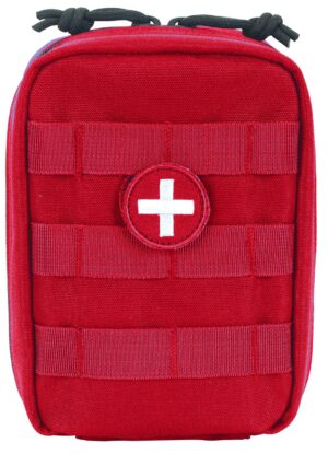 VOODOO TACTICAL TACTICAL TRAUMA KIT (RED)