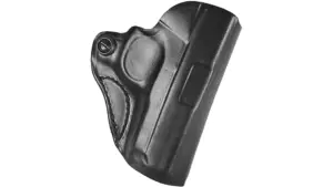 DESANTIS HOLSTER MINI SCABBARD S&W BODYGUARD 2.0 BLK LEATHER OWB LH