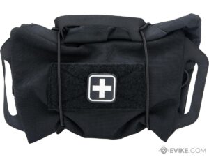 HIGH SPEED GEAR REFLEX MED ROLL FOR CARRYING FULL CONTENTS OF IFAK NOT INCL BLACK