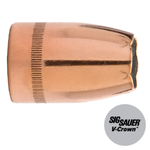 Sig Sauer V-Crown By Sierra Handgun Bullets 9mm .355" 124 gr. JHP Sig Sauer V-Crown 500/ct