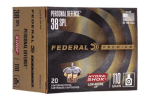 FDR 38SP 110GR HYDSHK LR 20RD
