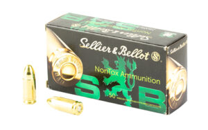 Sellier & Bellot 9mm 124Gr Non-Tox Full Metal Jacket Ammo