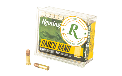 Remington Ranch Hand .22 LR 40 GR Plated Round Nose Ammo