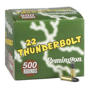 Remington Thunderbolt .22 LR 40GR HV Round Nose Ammunition