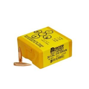 Berger VLD Target Bullets .30 Cal 210 gr HPBT - 100 ct