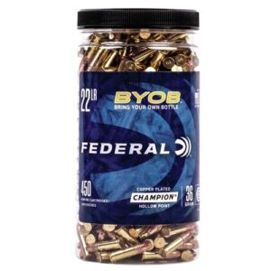 Federal Champion BYOB .22 LR Rimfire Ammunition - 450 ct