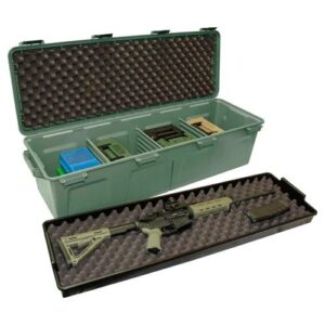 MTM Tactical Rifle Crate with Wheels - Army Green