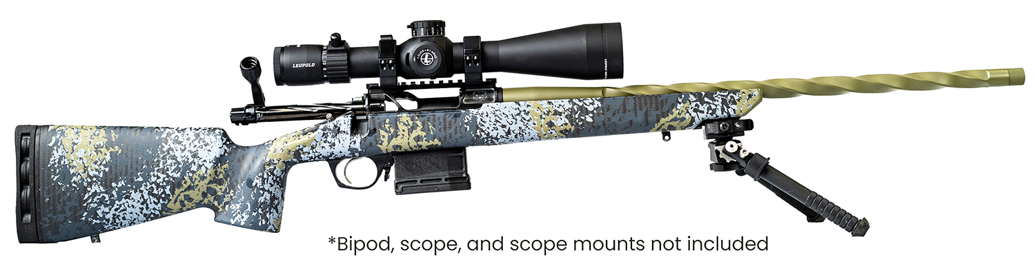 Horizon Firearms RF008S472216C13 Venatic 2023 25 Creedmoor 22" Spiral Fluted Threaded Barrel, Drilled & Tapped Receiver, Iota EKO X Carbon Fiber Stock